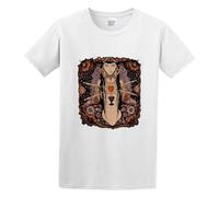 YUJIAN FLOSS Die So Fluid Not Everybody Gets Casual Round Neck T Shirt White L