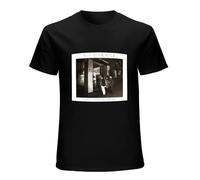 YUJIAN FLOSS Men's The Blue NILE T Shirt a Walk Across The Rooftops Black L