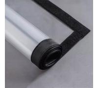 YUJIANHUAA Window Insulation Kit,Clear Plastic Window Sealer,Heat Retention Energy Saving Draught Excluder Condensation,for Windows,Door,Reusable (110cm x 130cm)