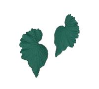 YUJIEBB Geometric Gold Color Ginkgo Biloba Leaf Shape Drop Earring Creative Personality Simple Punk Woman Dangle Earring Jewelry