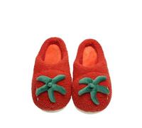 YUJIEBB The Cute Tomato Pattern adds a Fun Touch to These Slippers, Making Them a Delightful Addition to Any Home