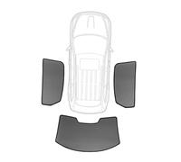 YujieNB Front + Rear Car Window Sun Shade for Ford Mustang Mach-E 2021-2024,4-side-windows/tailgate,Custom Magnetic SunShade,3Pcs Rear Windshield