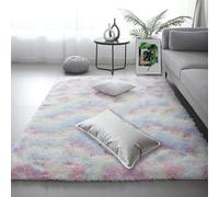YUJINLIU Shaggy Rug 250 x 280 cm Fluffy Soft Fluffy Rugs Antiskid for Children'S Living Room, Multicolor