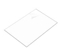 YUJINLIU Transparent Acrylic Sheets 40 x 46 cm Sheets Cut to Size Clear Perspex Sheet Many Sizes for Crafts, Painting, Picture Frames, 2mm
