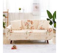 YUJOQUP High Stretch Sofa Cover 3 Seater Soft Polyester Couch Slipcover Washable Settee Covers for Dog Cat Friendly(Size:Single (90-140cm),Color:H)
