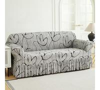 YUJOQUP Sofa Cover 1 2 3 4 Seater, High Stretch Printed Couch Covers Universal Washable Sofa Slipcovers for Loveseat, Settee(Size:Triple (185-230cm),Color:G)