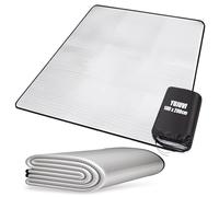 YUJUVI Aluminium Foil Camping Mat 200x100cm Insulating Thermal Sleeping Mat