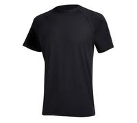 YuKaiChen Men's UPF 50+ Rash Guards Short Sleeve Swim Shirts Quick Drying Sun Protection Rash Vest Black XL