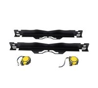 YUKERMARB 2PCS Wheel Hub Alignment Plates, Alloy Steel Toe Alignment Tool with 16FT Tape Measure for Car ATV UTV Motorcycle Off Road Vehicle