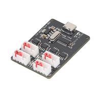 YUKERMARB 4 Way USB to TTL Serial Port Module, PCB USB to Serial Module with Type C Interface, Independent 4 Channel TTL Communication, LED TXD RXD Indicators, for Debugging and Development