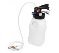 YUKERMARB 6L Transmission Fluid Pump Manual ATF Refill System with 15 Adapters ABS and Metal 2 Way Extraction and Dispensing Pressure Gauge for Garage Mechanics