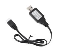 YUKERMARB 7.4V RC Car Battery Charger Smart IC Technology Overload Protection Short Circuit Protection with USB Input DC 5V 2A Output 7.4V 1000mA for 1/16 RC Car Lithium Battery Charging