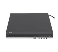 YUKERMARB All Multi Region DVD Player, 1080P HD Multimedia Interface CD Player with Remote USB Karaoke MIC for Home Theater TV (UK Plug)
