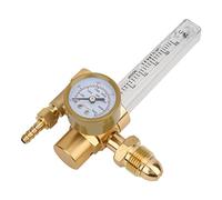 YUKERMARB Argon Flowmeter Regulator, All Brass Argon Pressure Reducer Gas Flowmeter G5/8 Male Thread CGA580 Connector