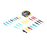 YUKERMARB Banana Connector Test Cable Brass and PA Test Cable Kit with 5 Lines 5 Probes Clips 15 Back Probes for Auto Diagnosis Lab School Home Industry