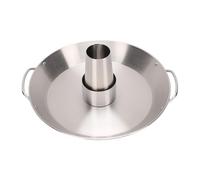 YUKERMARB Beer Can Chicken Roaster, Stainless Steel Detachable Chicken Holder with Roasting Pan, Vertical Meat Rack for BBQ Grilling, Camping Cooking, Easy Assembly and Cleanup