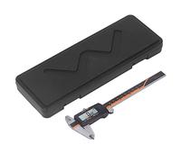 YUKERMARB Digital Caliper, Stainless Steel Electronic Caliper 0-6 in 0.01mm Large Screen Display, Inch Fraction Reading for Diameter Depth Measuring in Workshop Woodworking