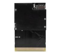 YUKERMARB Game Flash Card 1000 in 1 Game Console Flash Card Black Gold Edition Built in 8GB Memory Expandable to 32GB for PC Engine TurboGrafx 16 Consoles