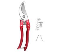 YUKERMARB Goats Hoof Care Scissors, Stainless Steel Sheep Cattle (Red)