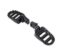 YUKERMARB Motorcycle Front Footpegs, 6063 Aluminum Alloy Non Slip Pedals, Enhanced Grip and Control, Replacement for R18 2020-2025 (Black)