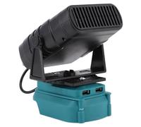 YUKERMARB Portable Cordless Space Heater with 2 Temperature Settings, 200W Constant Temperature Small Heater Blower with Dual USB Ports