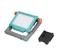 YUKERMARB Rechargeable Work Light Portable LED Work Light 120 SMD 3000LM 3 Modes Folding Design for Camping Jobsite Power Outage Use for 14V 18V Batteries (Plastic)