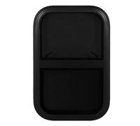 YUKERMARB RV Window, Tempered Glass Vertical Sliding Window with Screen, 28.7x20.9in for Trailers and RVs (For 48-53mm/1.9-2.1in Wall Thickness)