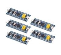 YUKERMARB STM32F103C8T6 Minimum System Board, High Performance, 40 Pin Learning Module with Micro USB, for Electronics Projects ABS Material 5PCS Pack