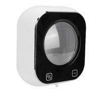 YUKERMARB Touchless Foam Pump, ABS Automatic Soap Dispenser with 1500mAh Rechargeable Battery, Wall Mounted Sensor Design for Kitchen Bathroom Hand Washing (White)