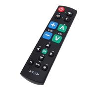 YUKERMARB TV Remote Control Replacement for Televisions, Large Buttons with Tactile Feedback, No Programming, Suitable for Seniors, Compact Size