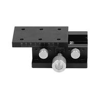 YUKERMARB X Linear Stage Aluminum Alloy Platform Sliding Table 30μm Accuracy 18.8mm Per Knob Turn Manual Control with Scale for Optical Measuring Instrument Microscope (60X40mm)