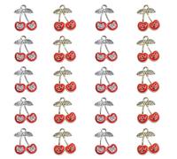Yukfhgt 【 Ideal Choice 】: These charming fruit cherry pendants are an ideal choice for giving to family and friends. You can use cherry jewelry pendants to make some exquisite crafts.