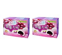 Yuki & Love Grape Mochi 180g Daifuku (Pack of 2), by CNMART