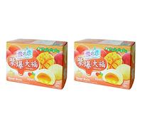 Yuki & Love Mango Mochi 180g Daifuku (Pack of 2), by CNMART