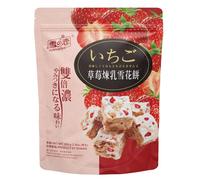 Yuki & Love Snow Cake, Strawberry & Evaporated Milk, 108g