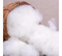 Yukiyi 200g Cotton White Fake Snow Artificial Fake Faux Fluff Clouds for Christmas Tree Village Winter Wonderland Decorations Indoor