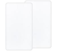 Yukkidds 2 Pack Cot Sheets 120x60cm Fitted Baby Cotbed Sheet