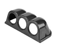 YUKOFE Car Universal 52mm Triple 3 Hole Mount Holder Dash Gauge Pillar Pod Cluster Crafted from ABS Plastic Precise Design Exquisite Workmanship Holds Exhaust Gas Temp Turbo Boost