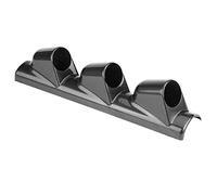 YUKOFE Car Universal Carbon Fiber Triple Gauge A Pillar Pod Cluster 52mm 2 Gauge Mounting Kit Made with ABS Plastic Precise Design Exquisite Workmanship Good Decoration for Left Driving
