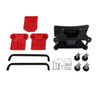 YUKOFE Mechanics Rolling Stool Heavy Duty Silent Universal Wheels Mobile Rolling Creeper Seat Car Detailing Stool with Large Storage Space High Strength Materials for Car Workshops