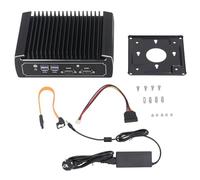 YUKOFE N3022 Fanless Industrial PC, i3-10110U 8GB RAM 128GB SSD Embedded Mini Aluminum Chassis with 3G 4G WIFI SIM Card Slot with Gigabit Ethernet USB DP