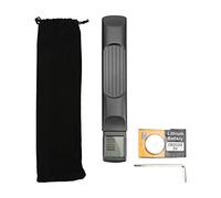 YUKOFE Pocket Guitar Neck Chord Trainer Digital Display 6 Fret Portable Practice Tool for Learning Guitar Beginners and Professionals Black ABS Metal