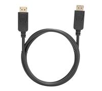YUKOFE Premium DP to DP Cable 4K 60Hz High Speed Bidirectional DisplayPort Adapter for Monitors Projectors Black ABS 1.5m 1.8m 5m (1.8 meters)