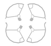 YUKOFE Propeller Blades Protection Guard Cover Anti Impact Drone Propeller Protector for Mini 3 Pro Outdoor Flying High Tenacity ABS Material 4 Pack 9.2cm Radius (Gray)