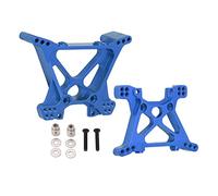 YUKOFE RC Shock Tower Aluminum Alloy High Strength Front Rear Shock Tower Board Upgrade Replacement Parts for SLASH 1/10 Remote Control Car Improve Performance Stable Running Multi (Blue)