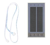 YUKOFE Text Display Panel Module Double Row 0.56 Digital Tube No Programming Replacement for PLC Industrial Control