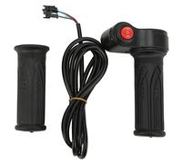 YUKOFE Twist Throttle Handlebar Grip Set Universal High Performance 12V to 99V Automatic Identification for Dirt Bike Electric Scooter Rubber Material 160cm Cable Length