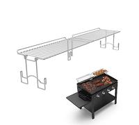Yukon Glory™ Griddle Warming Rack - Designed for Blackstone Griddles 28" 1517 - New & Improved Design, One-Step Clip on Attachment (Not for Pro-Series