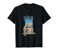Yukon Gold Panning Prospector Klondike Miner Old West Value Graphic T-Shirt, Men, Black, M