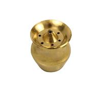 Yuktha Eternals Brass Incense Stick Holder Stand | Holder | Burner with Ash Catcher Agarbatti | Batti Stand | Dhup | Dhoop Best for Puja | Pooja Your Mandir Home & Office Decoration - Kudam Agarbatti